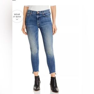 Mother The Stunner two step Fray jeans